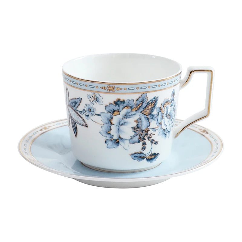 Moonlit Florals Cup & Saucer Set
