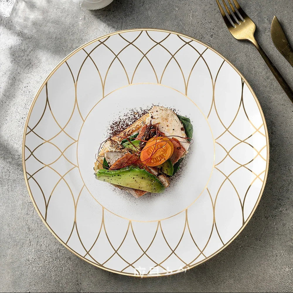 Luxe Ivory Lattice Milk Jar