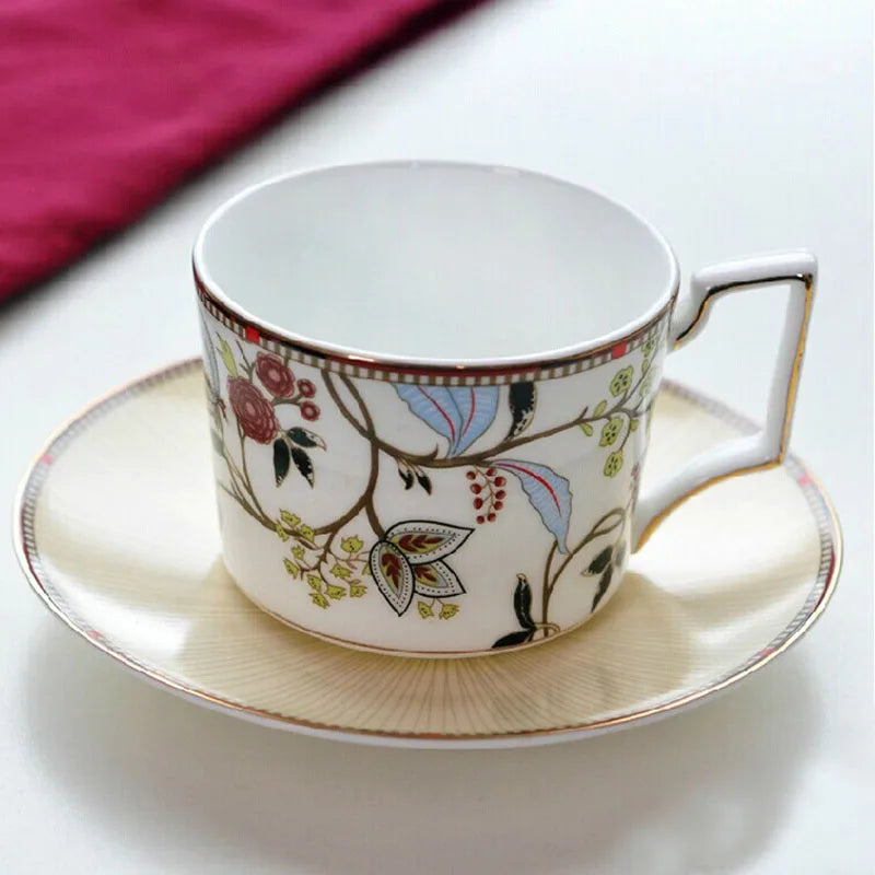 Autumn Vignette Cup & Saucer Set