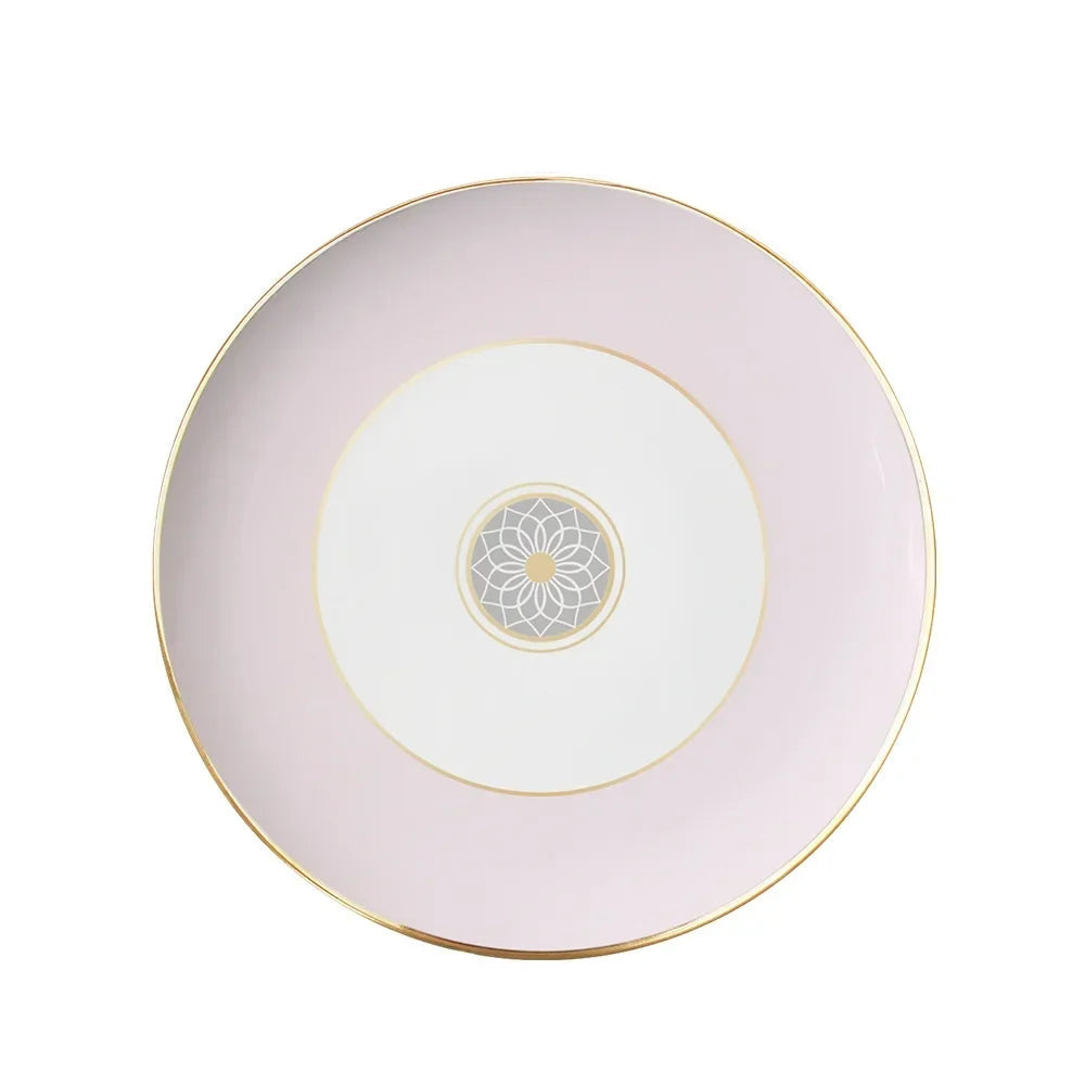 Luxe Ivory Lattice 6 inch Plate