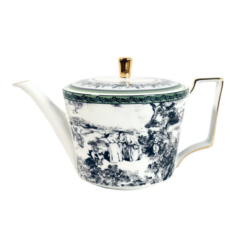 Woodland Toile Teapot