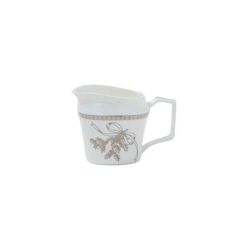 Winter Lodge Milk Jar