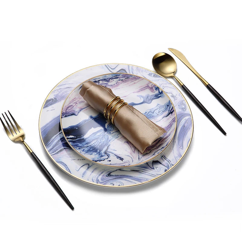 Aurora Marble Set for One