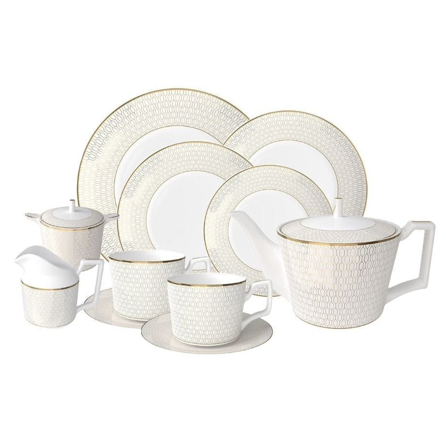 Nouvelle Or Lys Set for Two — Hosting Edition