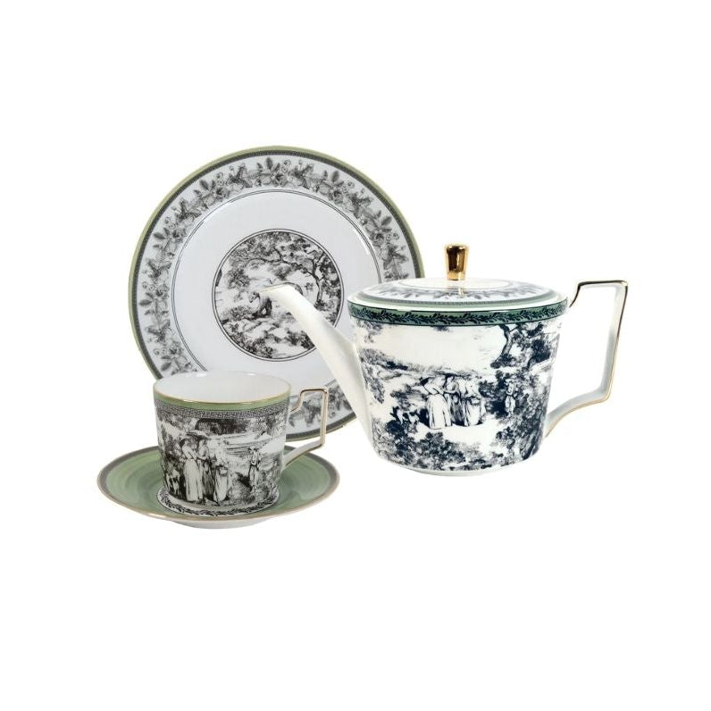 Woodland Toile Set for One